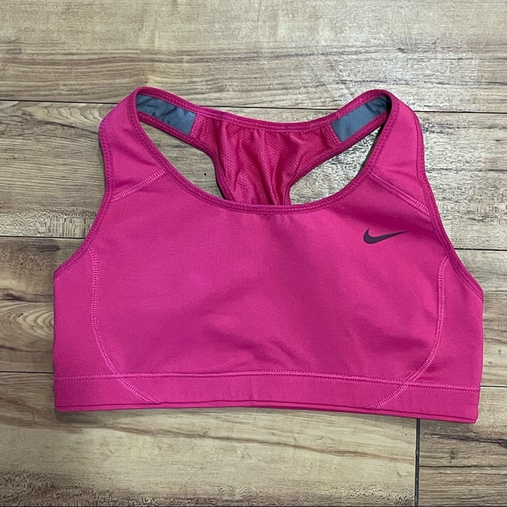 Nike Dri-Fit Pink Sports Bra Small